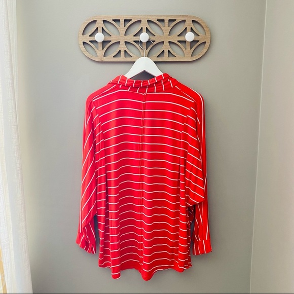 Free People Can't Fool Me Striped Top Red Sz Small - Picture 7 of 9